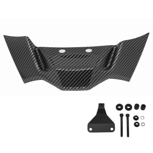 Aerodynamisches Front-Down-Druckflügelspoiler-Kit für BMW für S1000R 2021 2024 / für M1000R 2023 2024 bietet Anti-Schwung-Effekt bei hohen Geschwindigkeiten (Carbon)