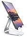 Produktbild Amazon Brand  Eono Tablet Ständer Verstellbare Tablet Halterung, Universal Halter Staender Dock für iPad Pro 9.7 10.5 11 12.9, Air Mini 1 2 3 4, Galaxy Tab und Tablet mit 5-13 Zoll - Silber