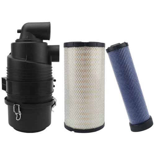 RARAYC G057512 Air Cleaner Housing with P821575 & P822858 Filter Compatible with Donaldson FPG Replacement Part Number 4215896M910378260023378809218809218B