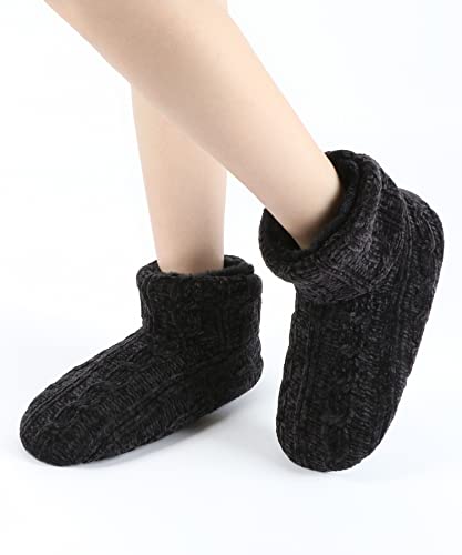 Image of Panda Bros Women's Bootie Slipper Socks, Non-Slip Gripper House Socks