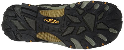 Keen Men's Voyageur Low Height Breathable Hiking Shoes, Black Olive/Inca Gold, 10.5 #TOP3