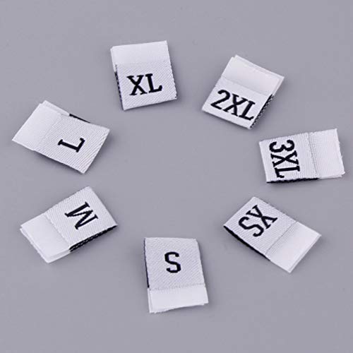 EXCEART Etichette Taglie 500 Pezzi per