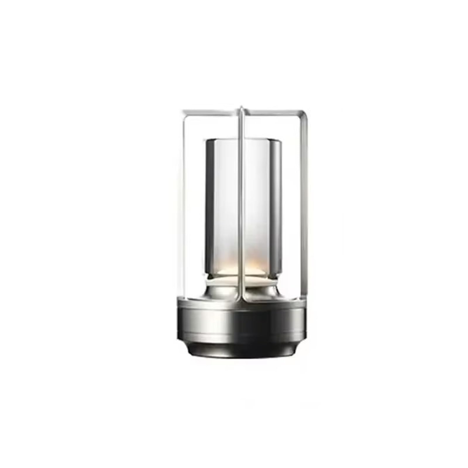 CKAFZMYJQBT Restaurant Cordless Rechargeable Table Lamp Aluminum LED Metal Desk Lamp Bedroom Bedside Night Lamp Bar Hotel Decorative Lamp