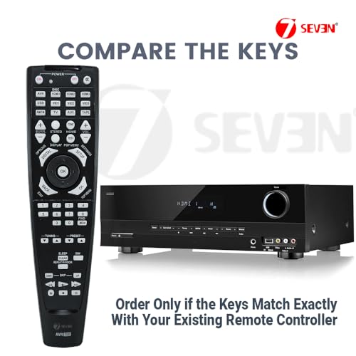 Image of 7SEVEN Compatible for Harman Kardon Original Remote Model AVR700 Work for AVR70 and AVR70c AV Receiver Amplifier Home Theatre Music System Remote Control