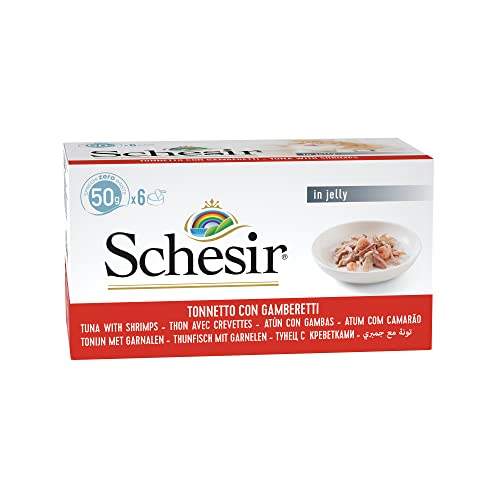 Schesir Multipack Gato 50 gr atún con gambas Cover