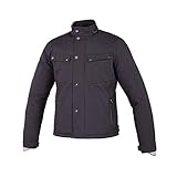  Tucano Urbano - Chaqueta impermeable acolchada para moto Bibip 52IT-XL Negro