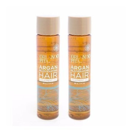 2 Orlando Pita Argan Rejuvenating Hair Treatment W Moroccan Argan Oil, 1 Oz Ea