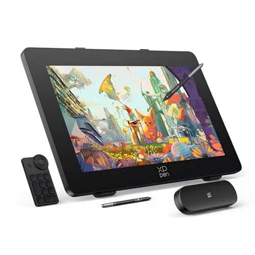XP-PEN XPPen Artist Pro 24 (Gen 2) 4K Tablette Graphique, Tablette Graphique Dessin avec Écran Professionnelle, 16K Niveaux de Pression, ACK05 Clavier Fourni, Conçu pour Artiste, illustrateur