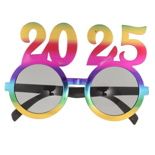 MAGICLULU New Year's Party Favors 2025 Stylish Digital Glasses Cool Party Eyewear Decor for Celebration