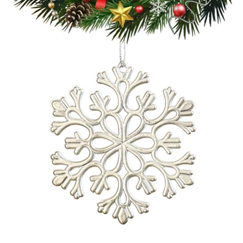 クリスマスツリーオーナメント,光沢クリスマス飾り - 家庭用屋内祝祭ペンダント - 家庭用 休日用 室内 ポーチ ウィンドウ フロントドア ツリー 暖炉 屋外用