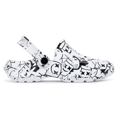 Image of Pampy Angel Combo Pack of 2 Slipper /Flip Flops /Slides /Clogs /Sandals with Adjustable Back Strap for Men (Cl-A-Smarti,Box)
