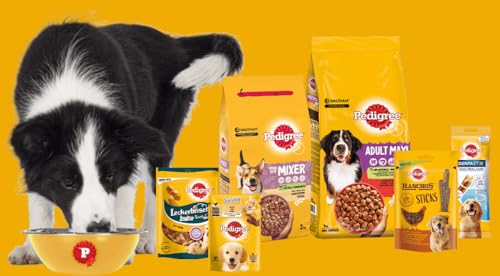 Pedigree Dose Rind und Markknochen in Sauce 12 x 800g, Hundefutter, Nassfutter, Dosenfutter