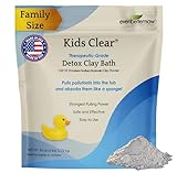 Kids Clear™ Detox-Tonbad, 100 % reines Natrium-Bentonit, entfernt Giftstoffe, Verunreinigungen und Verunreinigungen, von EvenbetterNow LLC, Familienwert, Größe 2,7 kg