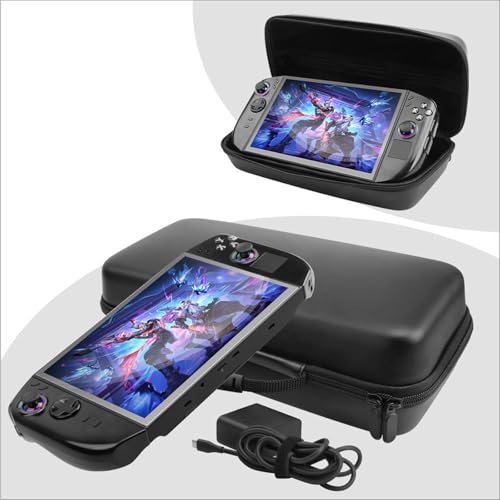 Estuche rígido para Lenovo Legion Go 2 con soporte integrado y bolsillo de viaje anticaídas 5