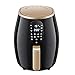 JJJ Fryer Air Home Wielofunkcyjny 3,6 L o dużej pojemności bez oleju Fryer Niskotłuszczowa maszyna Air Fryer (kolor: czarny)