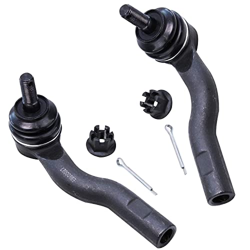 Image of Detroit Axle - Front Lower Upper Control Arms w /Ball Joints Inner Outer Tie Rods Sway Bar Links Replacement for 2003-2007 Mazda 6