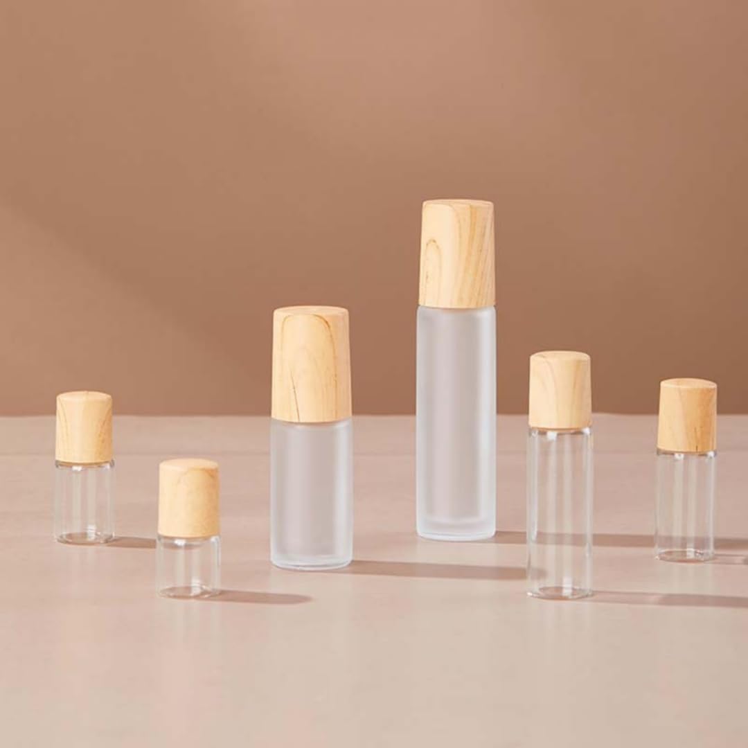 Amazon.co.jp: Akasooda ロールオンボトル 10個 透明 10ML アロマ保存