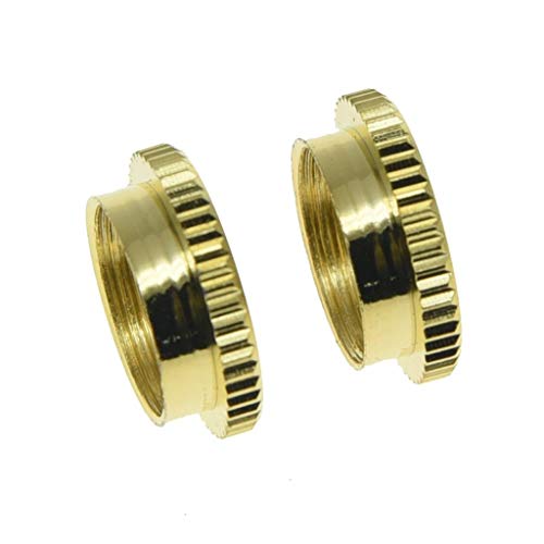 Dopro 10x USA Thread Fine Knurled 15/32" Deep Nut Guitar Toggle Switch Nut Fits Les Paul with Switchcraft Switches - Image 3