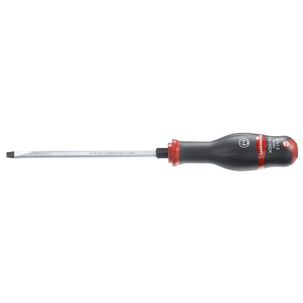 Facom AWH8X175CK Protwist Shock Screwdriver for Slotted Screw, 8mm x 175mm