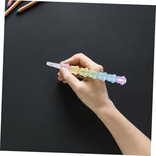 Pencils Stackable Cat Paw sans taillage : 20 crayons empilables à pointe remplaçable pour dessin