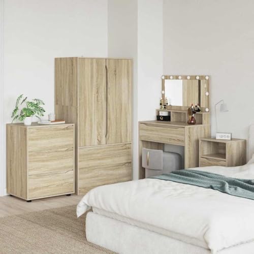 Cómoda de madera de roble que soluciona la falta de espacio en casa 3