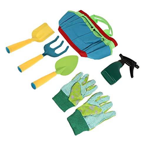 Yardwe Palas para Bonsái y Jardinería De Herramientas Pala y Rastrillo Hierro De Alta Mango Antideslizante Prácticas y Resistentes