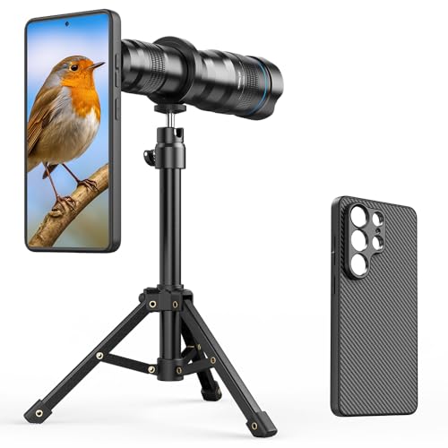 Teleobjetivo 36x para S26U APEXEL ideal para fotografiar aves y naturaleza