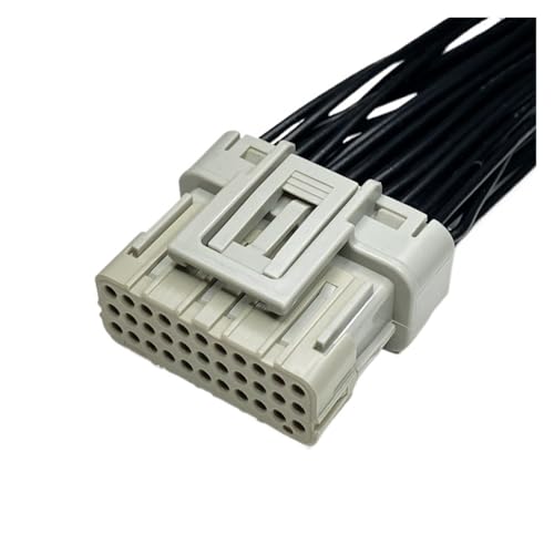 Connecteur de câble de circuit imprimé à 33 voies lavande pour moto avec fils
