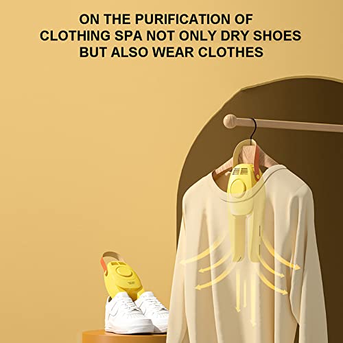 Multifunctionele schoenendroger, sneldrogende heteluchtschoenen, 60 ° intelligente constante temperatuur, timing met één knop, 150 W energiebesparing en laag verbruik, voor alle soorten schoenen, so - Image 5