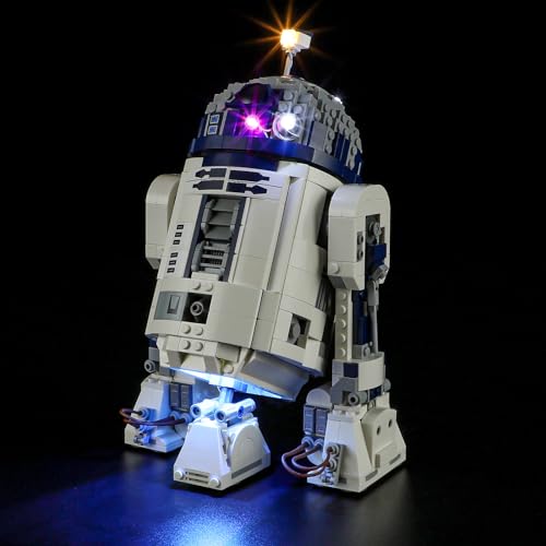 YEABRICKS LED Licht für Lego-75379 Star Wars R2-D2 Bausteine Modell (Lego Set Nicht enthalten)