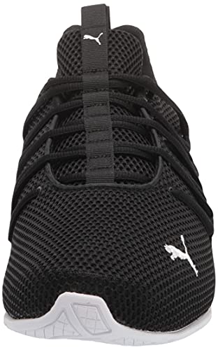 Image of PUMA Mens Axelion Black /White 10 Medium