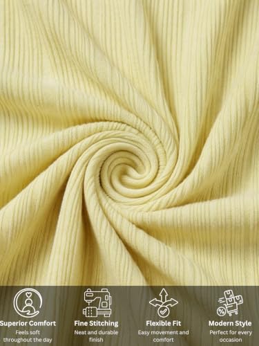 Image of Leriya Fashion Women's Ribbed Knit Polo Top - Short Sleeve Slim Fit Collared T-Shirt, Lightweight Breathable Summer Casual Blouse for Office, Daily, Vacation & Street Style