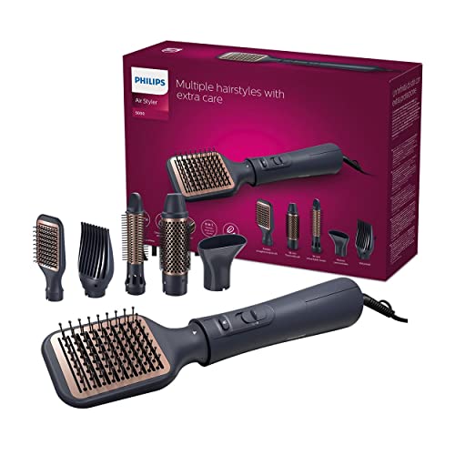 Philips Cepillo Moldeador Serie 5000, 5 Accesorios para...