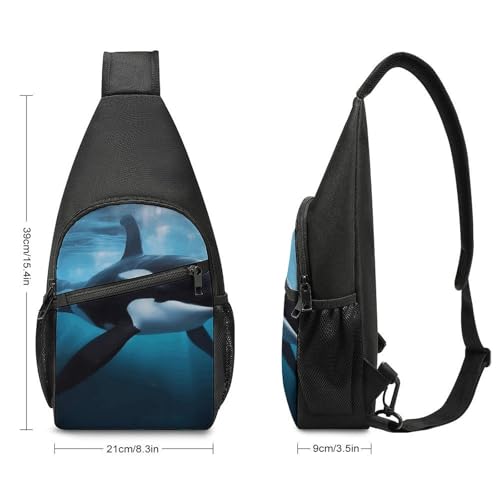 Mochila pequeña sling para senderismo unisex miniatura 2