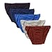 LIFE BY JOCKEY MEN'S STRING BIKINIS UNDERWEAR, 100% COTTON 5 PA (Medium)