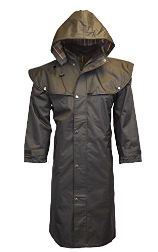 Walker & Hawkes - Outdoor Country Midland Cape with Detachable Hood - Black...