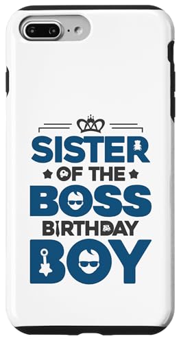 Sister Of The Boss 誕生日パーティー衣装 Like A Boss Sister スマホケース iPhone 7 Plus/8 Plus 用