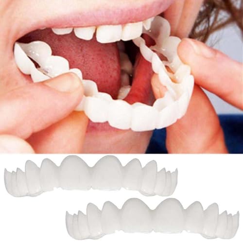 2 PCS Temporary Adjustable for Men and Women Nature and Comfortable to Regain Confident Smile(6)