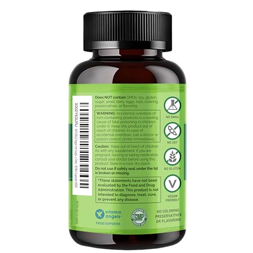 Naturelo IRON-90 Vegan Iron Supplement With Vitamin C And Organic Whole Foods thumb #2