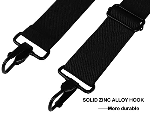 Areylo BM-1 Universal Replacement Laptop Shoulder Strap, Durable 55 Inch Adjustable Comfortable Belt With Metal Hooks For Briefcase, Computer Messenger Bag, Laptop Case Luggage/Duffel/Camera thumb #2