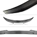 NEESPOC Rear Spoiler Wing Fit for BMW F32 4 Series 428i/ 430i/ 435i/ 440i/ M4 2-Door Coupe 2014-2020, Carbon Fiber Look PSM Style Duckbill Decklid Lip Exterior Accessories