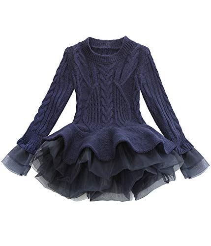 FKKFYY Long Sleeve Fall Sweaters for Girls