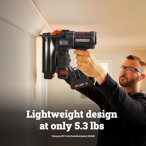 Worx Nitro Cordless Brad Nailer 2-1 inch thumbnail 4