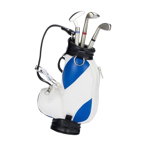 Stylos de golf avec support sac pour décorer votre bureau professionnel