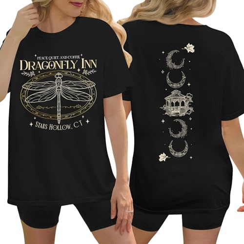 Dragonfly Inn Shirt - Breast Cancer Shirt - Hollow Womens Tshirts - Stars Diner T-Shirts