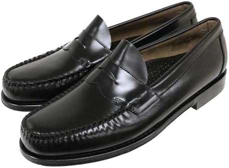 G.H.BASS Logan Men's Loafer, Black, 26.0 cm : Amazon.com.au