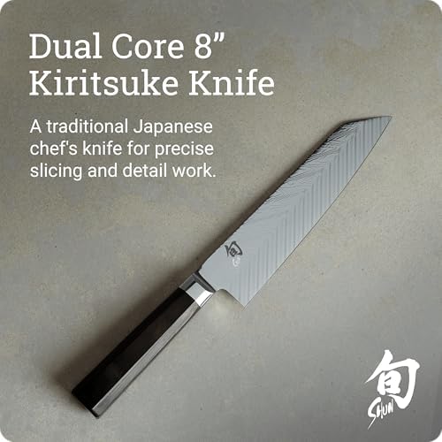 Shun Dual Core 8" Kiritsuke Knife - Thumbnail 4