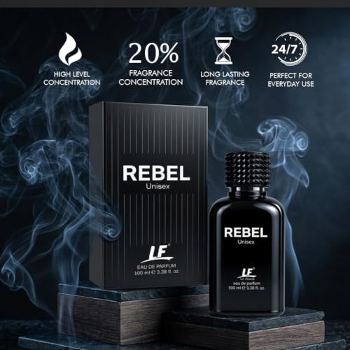 Image of La French Rebel Unisex Perfume for Men & Women 100ml | Premium Eau De Parfum (EDP) | Long Lasting Fragrance Spray | Fruity, Sweet, Woody, Fresh & Amber Notes