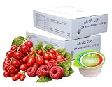 AM Gel Cup Acquagel Frutti Rossi con Zucchero - Acqua Gelificata pronta all'uso 48 vasetti...