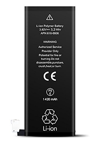 KHP 1420 mAh Li-ion Battery Replacement for iPhone 4 with Complete Repair Tool Kit (24-month warranty)
